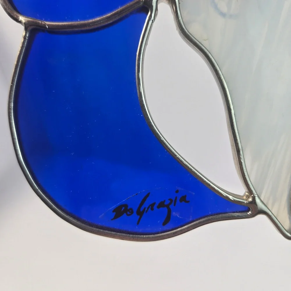 Vintage 1986 Ted DeGrazia Angel Stained Glass Suncatcher Scottsdale S Southwest